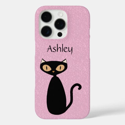 Op maat gemaakte kleur Mod Kat telefoonhoes Case-Mate iPhone Case (Achterkant)