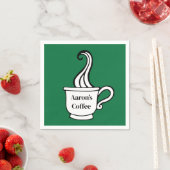 Op maat gemaakte koffie servetten (Insitu)
