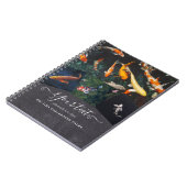 Op maat gemaakte KOI VIS foto collage cadeau voor Notitieboek (Linkerzijde)