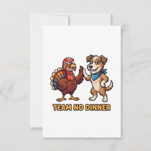 Op maat gemaakte kunstprint cadeau bedankkaart