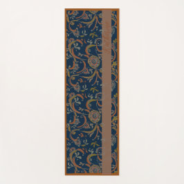 Op maat gemaakte Kurkuma + Gember Swirl Motief Yog Yogamat