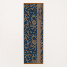 Op maat gemaakte Kurkuma + Gember Swirl Motief Yog Yogamat