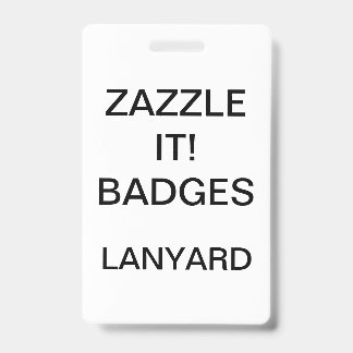 Op maat gemaakte LANYARD IDENTIFICATIEBADGE Badge