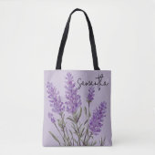 Op maat gemaakte lavendel tas voor mama, Moederdag (Voorkant)
