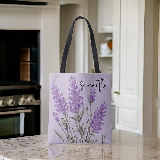 Op maat gemaakte lavendel tas voor mama, Moederdag