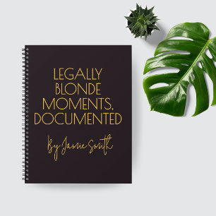 Op maat gemaakte Legally Blonde dagboek cadeau voo Notitieboek