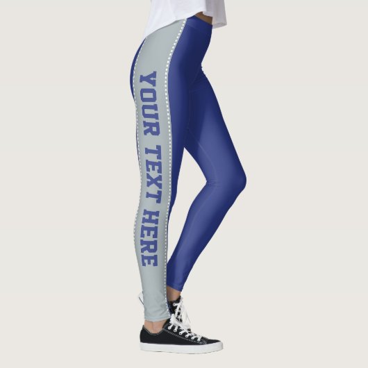 Op maat gemaakte leggings met tekst en kleur (Rechts)