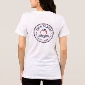 Op maat gemaakte Leraar van het Jaar T-shirt (Achterkant)