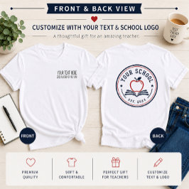Op maat gemaakte Leraar van het Jaar T-shirt