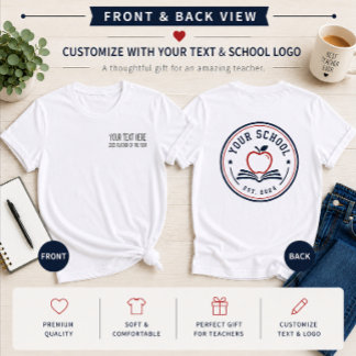 Op maat gemaakte Leraar van het Jaar T-shirt
