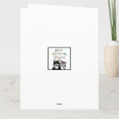 Op maat gemaakte liefdeshart Valentijnskaart Kaart (Achterkant)