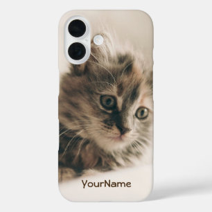 Op maat gemaakte Lieve Zoete Kat Kitten Kitty Case