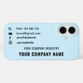 Op maat gemaakte logo Pro Business MaxX telefoonho Case-Mate iPhone Case (Achterkant (horizontaal))