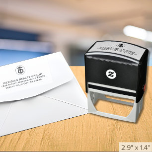 Op maat gemaakte logo zelfinkende stempel voor onr