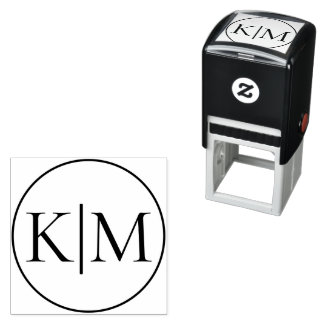 Op maat gemaakte loyaliteitskaart Zakelijke initia Zelfinktende Stempel