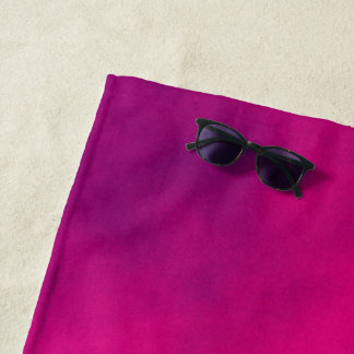 Op maat gemaakte magenta strandhanddoek strandlaken