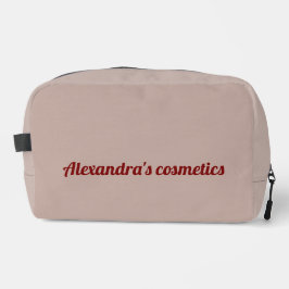 Op maat gemaakte make-up- en cosmetische tas – naa