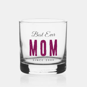 Op maat gemaakte massage ooit beste moeder – Perso Whisky Glas