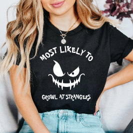 Op maat gemaakte meest waarschijnlijke Halloween T T-shirt