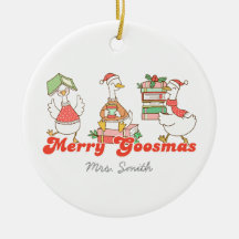 Op maat gemaakte Merry Goosemas-versiering