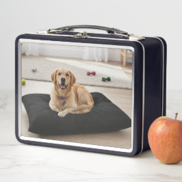 Op maat gemaakte metalen lunchbox met afbeelding