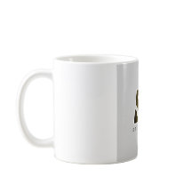 Op maat gemaakte minimalistische foto- en tekstkof