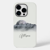 Op maat gemaakte Minimalistische Mountain Tough iP Case-Mate iPhone Case (Achterkant)