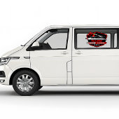 Op maat gemaakte mobiele autowas-detailservice raamsticker