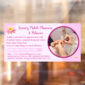 Op maat gemaakte mobiele nagels manicure pedicure  raamsticker (Vel 2)