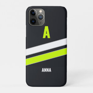 Op maat gemaakte moderne cyber retro monogram iPho Case-Mate iPhone Case