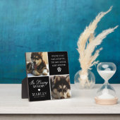 Op maat gemaakte moderne herdenkingsplaquette voor fotoplaat (Insitu)