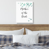 Op maat gemaakte moeder van de bruid bruidegom sto canvas afdruk (Insitu (Slaapkamer))
