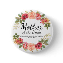 Op maat gemaakte Moeder-van-de-Bruid Roze Rood Blo