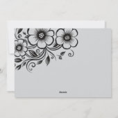 Op maat gemaakte Moederdag cadeau en liefdevolle b Feestdagenkaart (Achterkant)