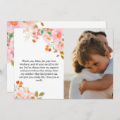 Op maat gemaakte Moederdag cadeau en liefdevolle b Feestdagenkaart (Voorkant / Achterkant)