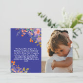 Op maat gemaakte Moederdag cadeau en liefdevolle b Feestdagenkaart (Staand voorkant)