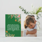 Op maat gemaakte Moederdag cadeau en liefdevolle b Feestdagenkaart (Staand voorkant)