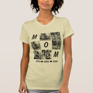 Op maat gemaakte moeders foto T-shirt: Gepersonali T-shirt