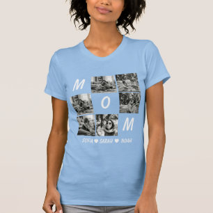 Op maat gemaakte moeders foto T-shirt: Gepersonali T-shirt