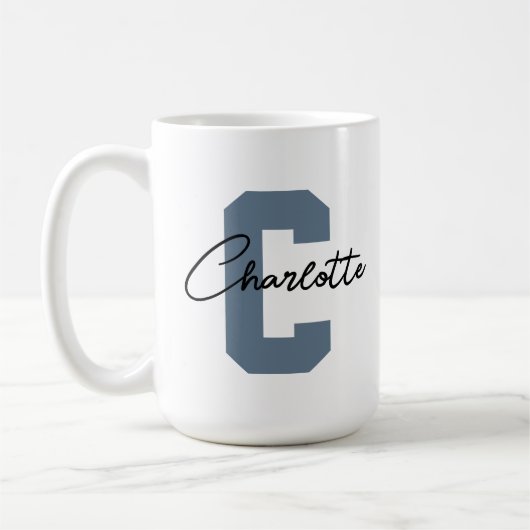 Op maat gemaakte mok met naam, Bruidsfeest, Verjaa (Links)