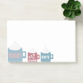 Op maat gemaakte mok voor Hot Chocolate Camp Post-it® Notes (Kantoor)