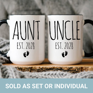 Op maat gemaakte mokset voor nieuwe tante en oom C Mok