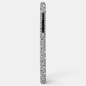 Op maat gemaakte monogram Abstract Patroon telefoo Case-Mate iPhone Case (Achterkant/links)