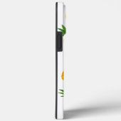 Op maat gemaakte monogram ananas Case-Mate iPhone  Case (Achterkant / Rechts)