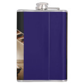 Op maat gemaakte monogram bierfles heupfles (Achterkant)