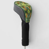 Op maat gemaakte monogram initiaal naam cherrytoma golfheadcover (Schuin)