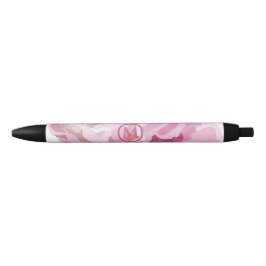 Op maat gemaakte monogram Kleurrijke Minimalistisc Zwarte Inkt Pen