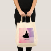 Op maat gemaakte monogram prinses tote bag (Voorkant (product))