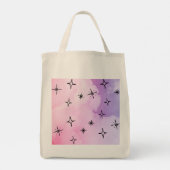Op maat gemaakte monogram prinses tote bag (Achterkant)