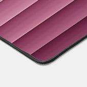 Op maat gemaakte monogram roze verloop verticale b bureaumat (Hoek)
